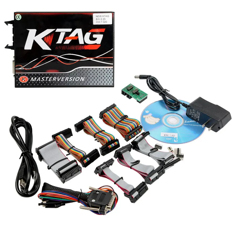 2021 ECU Programming Tool KTAG Firmware V7.020 Software V2.47 Master Version With Unlimited Manager Tuning Kit Car Accessories