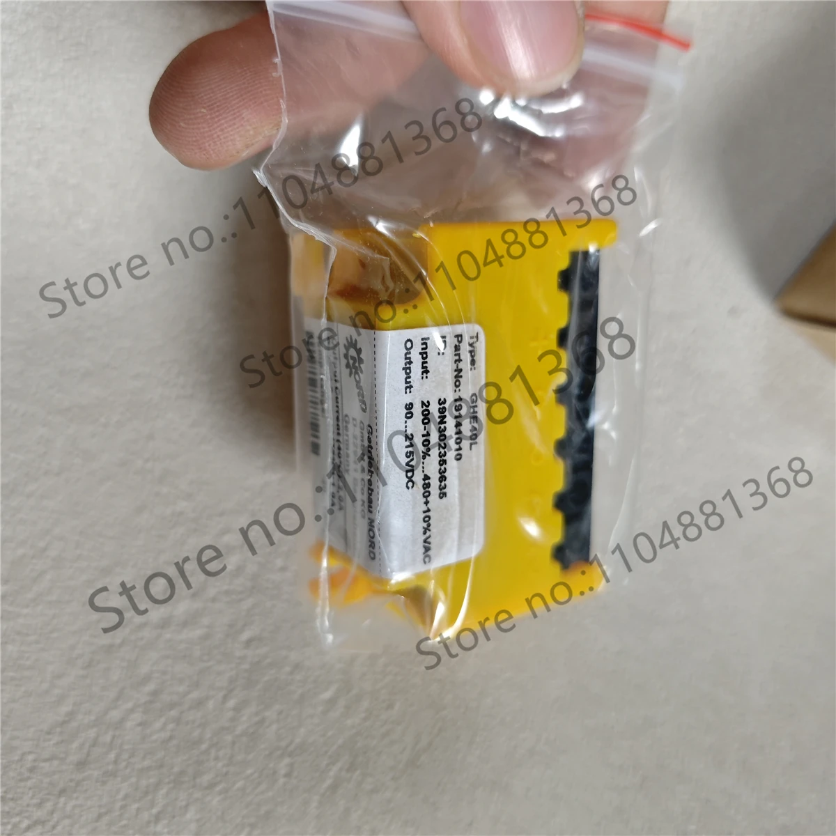 1pcs GHE40L 19141010 200V-10%... 480V+10% VAC 90... 215VDC rectifier for this