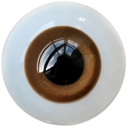 [wamami] 6mm 8mm 10mm 12mm 14mm 16mm 18mm 20mm 22mm 24mm Brown Glass Eyes Eyeball BJD Doll Dollfie Reborn Making Crafts