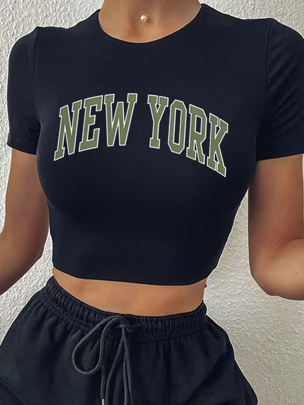 Sli Sexy Print Crop… - image