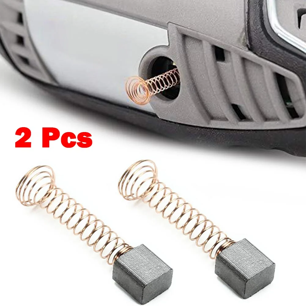 2pc Carbon Brushes Electric Motor Graphite Brush For Dremel D4000 Rotary Power Tool Accessories 4.8×6.8×8.6mm