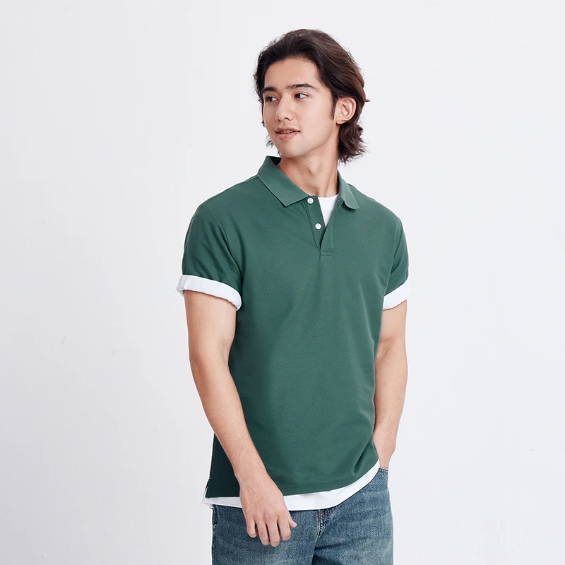 Semir Polo Shirt Men 2024 Summer New Moisture Absorption Quick Dry Slim Fit Short Sleeve Shirt Basic Solid Color