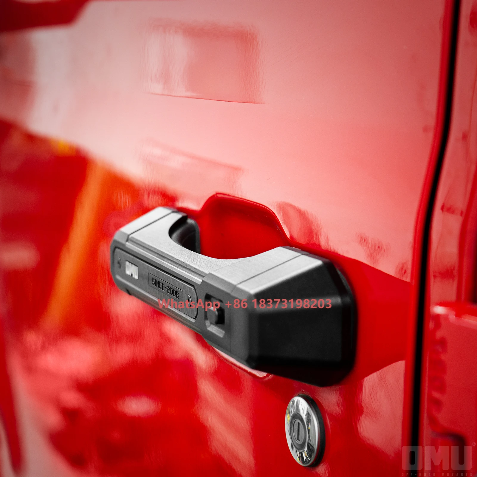 

3 Pieces Car Door Handle for jeep for wrangler jl 2 Doors