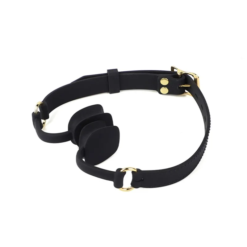 غير مرئية الفم المكونات ألعاب جنسية BDSM والعتاد الحلق العميق الكمامة القسري الفم فتح سيليكون الفم المكونات الكبار الأزواج لعبة التدريب #4