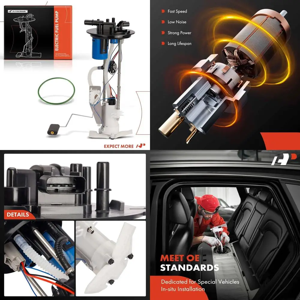 

Модуль электрического топливного насоса в сборе с отправным блоком, совместимый с Ford Ranger 2004 2005 2006, 2.3L 3.0L 4.0L, 117.4'' или 117.