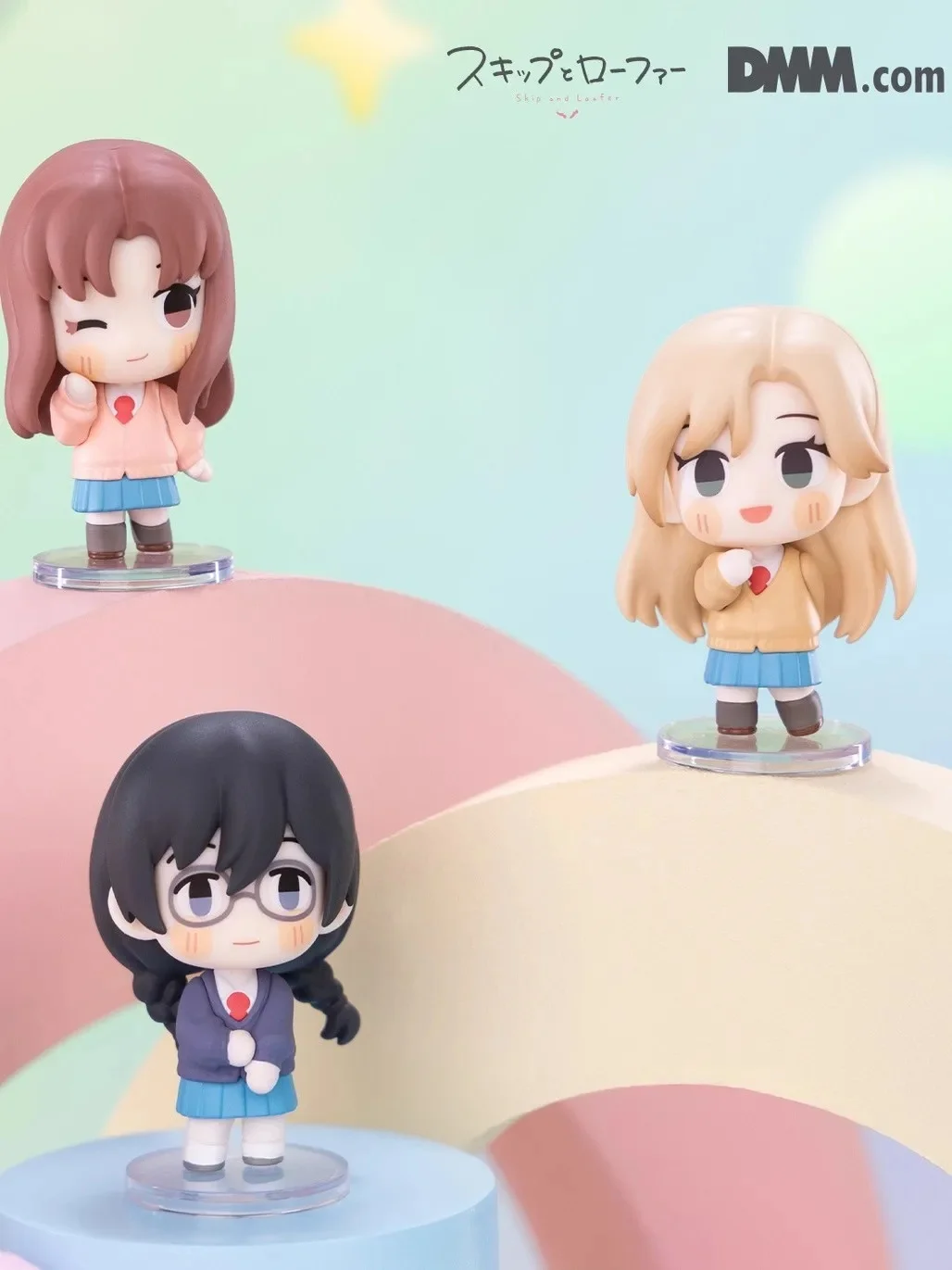 Oryginalne figurki Gong Skip i Loafer z serii Mini, Blind Box, Kawaii Mystery Box, figurki anime, dekoracja pokoju, kolekcja, prezenty urodzinowe dla dzieci.