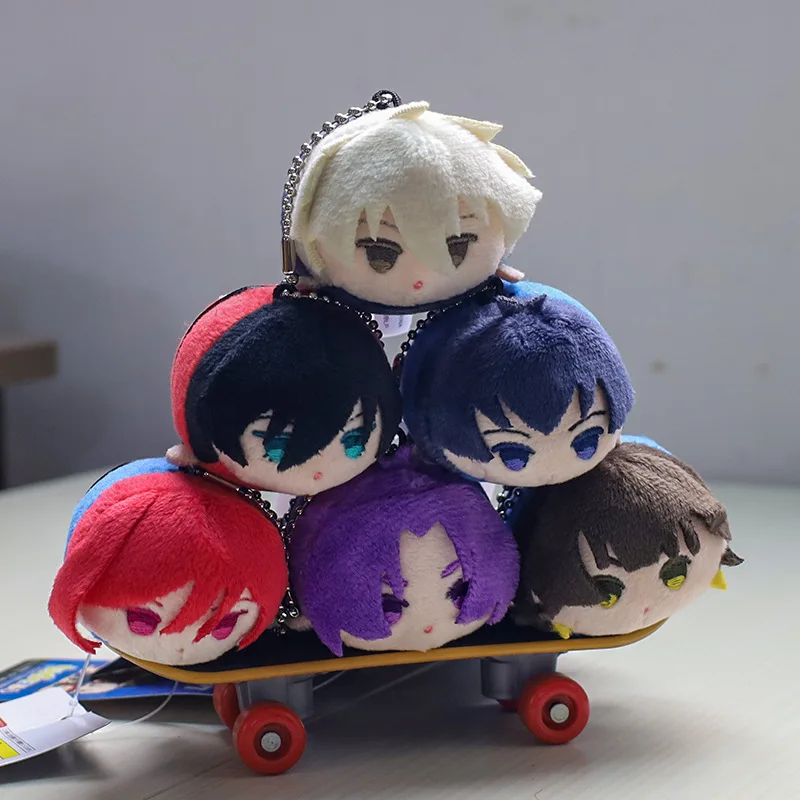 New model Kawaii Blue Lock Mini Plush Toy Keychain Isagi Yoichi Chigiri Hyoma Rin Itoshi Bachira Meguru Prone Position Doll