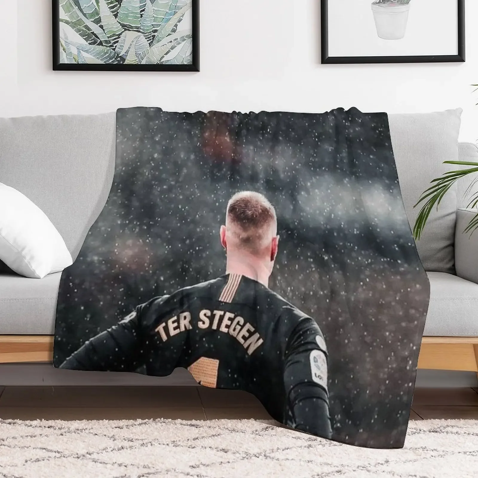 Marc-Andre ter Stegen Throw Blanket Baby warm winter Blankets For Bed Blankets