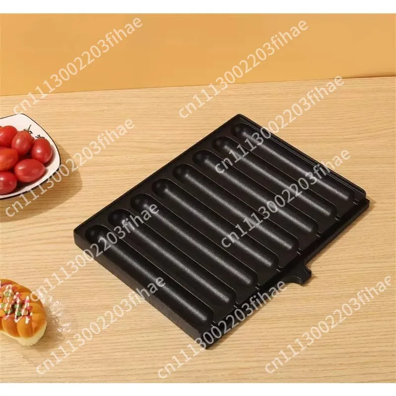 8-Pipe sausage pan with oil nozzle, secret sausage machine, hot dog commercial sausage template, abrasive tool baking pan
