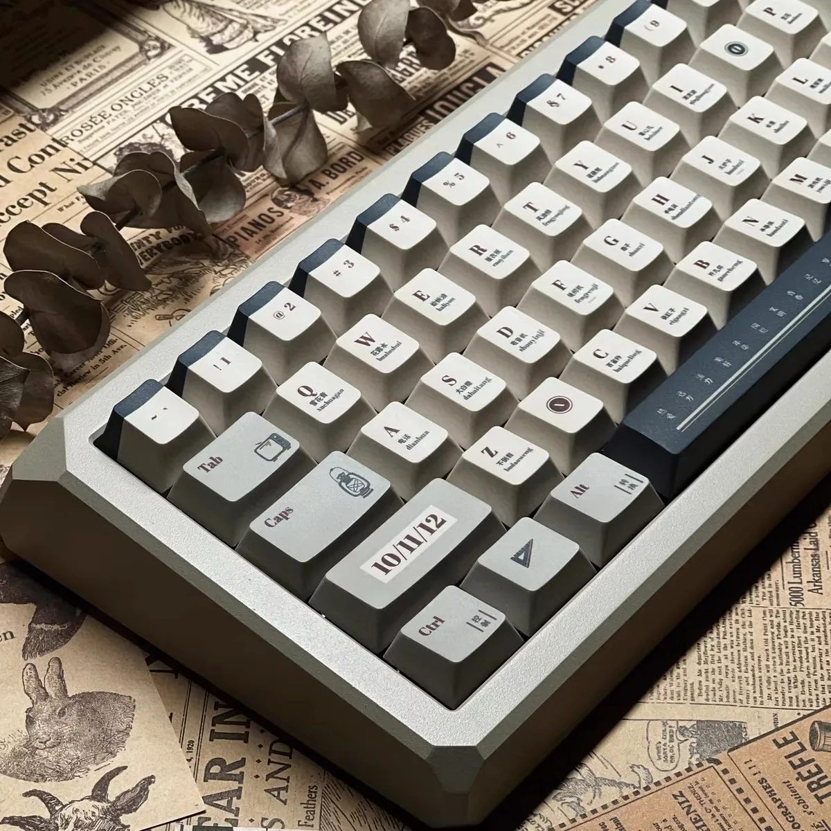 Anos retro Keycaps Teclado, Perfil Cereja, PBT, Sublimação Dye, MX Jogos Mecânicos, Q2, K2, 65, 980, 142 Chaves