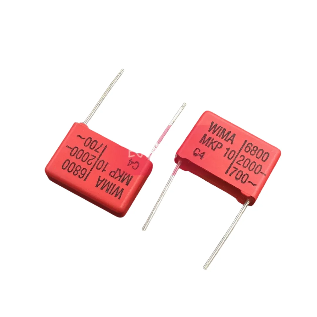 

10PCS/Weimar Capacitor MKP10 2000V 0.0068UF 2000V 682 6800PF Foot Distance 15mm