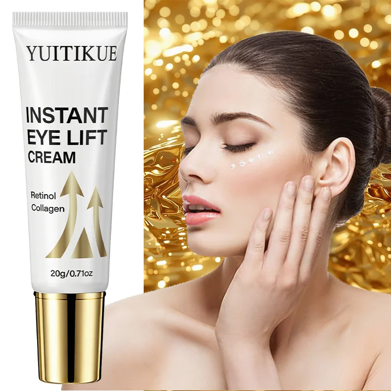YUITIKUE Instant Eye Lift Cream, 20g Retinol Collagen Eye Cream for Firming Tightening Under Eyes & Reducing Fine Lines