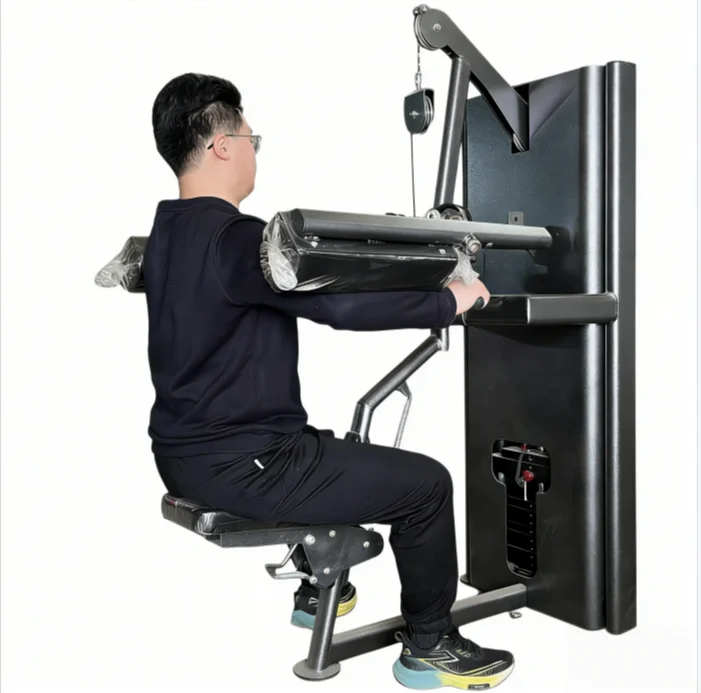 Commercial High Low Tension Steel Structure Fitness Clubs Adjustable Weight Training Machine for Chest Leg Back Arm Training