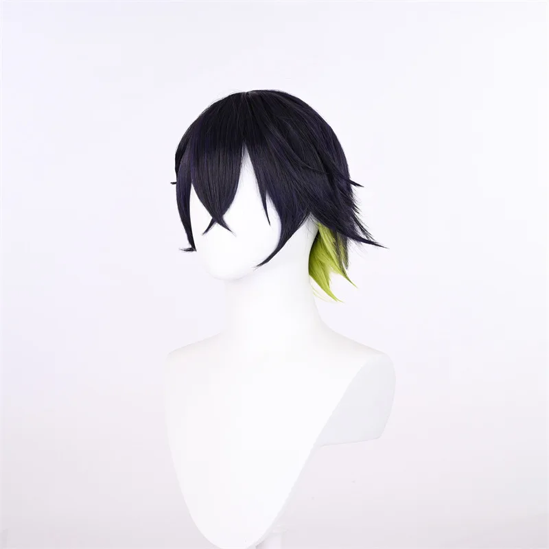 アニメブルーロックアイクウィッグオリバーアイクフットボールコスプレウィッグアイクハロウィンパーティーパフォーマンス小道具