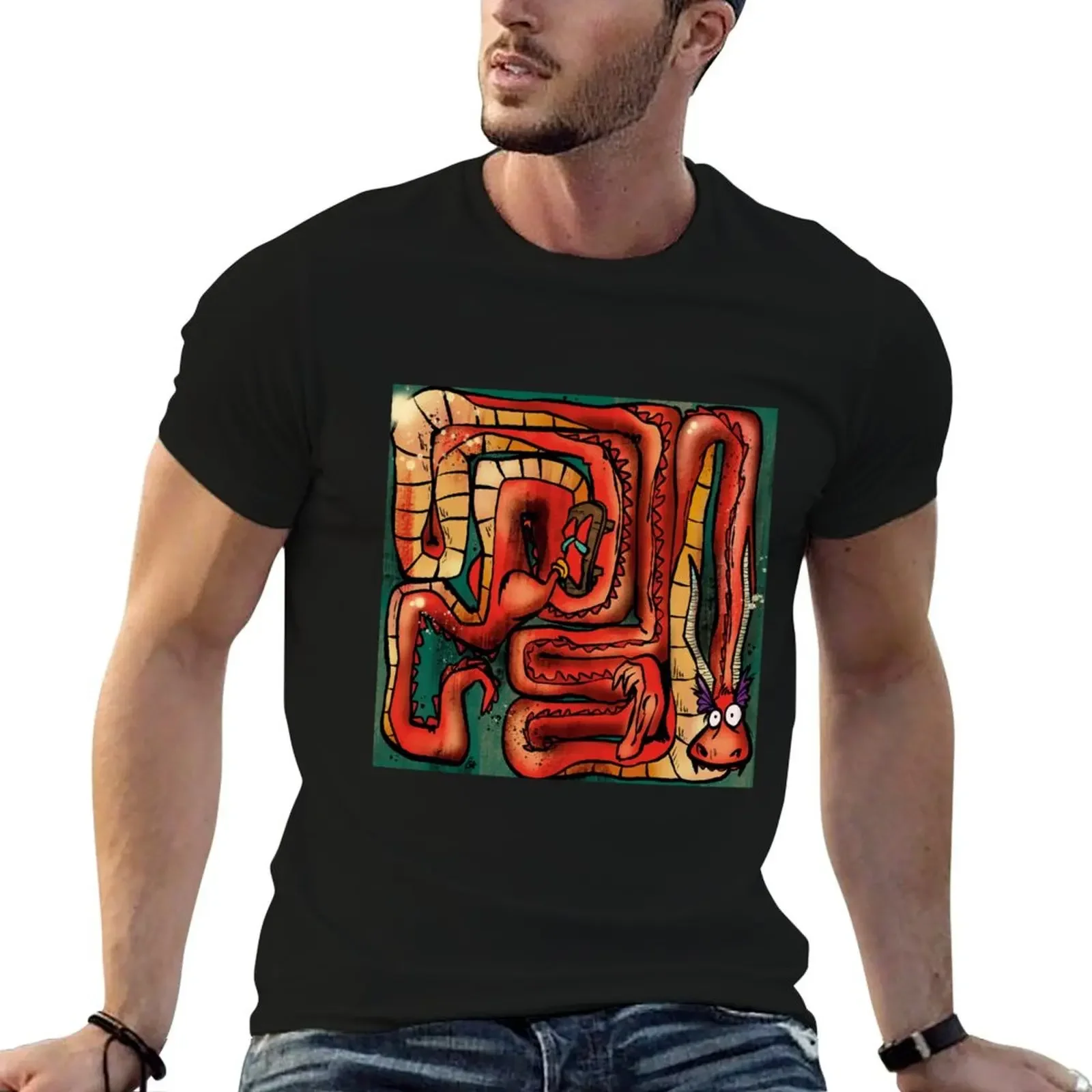 

Folded Dragon T-Shirt shirts graphic Personalized t-shirt anime anime figures mens t shirt graphic