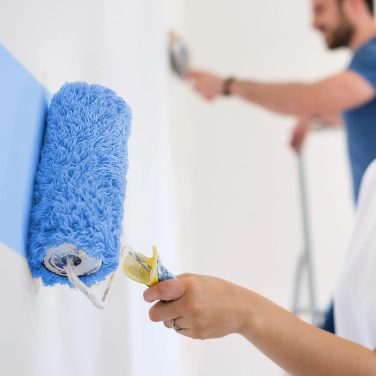 

1pc Roller Brush Rack Aluminum Alloy Retractable Stand For Latex Paint Home Decoration Roller Shelf Dual Rack Flexible