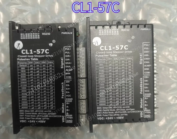 1PCS Closed-loop Stepper Driver CL1-57C Supports 24-50V DC Power Supply, RS232 Interface, Tested OK