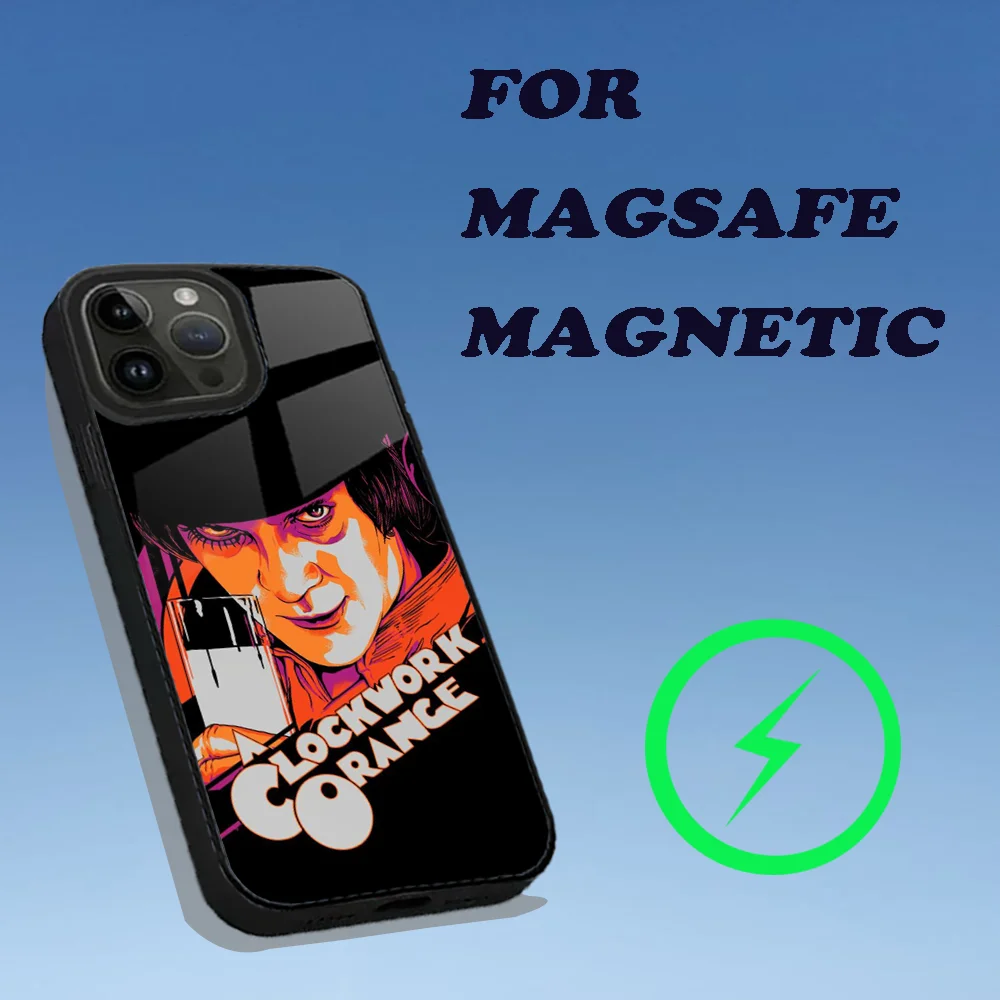 A Clockwork Orange Movie Phone Case For iPhone 16,15,14,13,12,11,Plus,Pro,Max Mini Magsafe Magnetic Wireless Charging