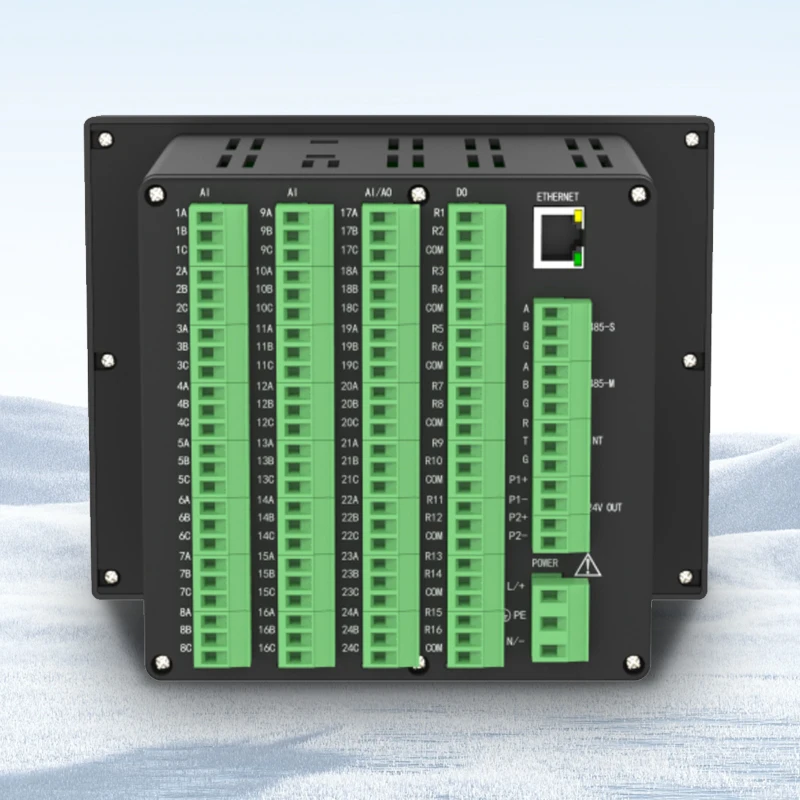 Picture 7: 32 Channel Touch Screen Data Logger Controller RS485 Modbus USB for Voltage Temperature and Flow Data Logging test Instrument