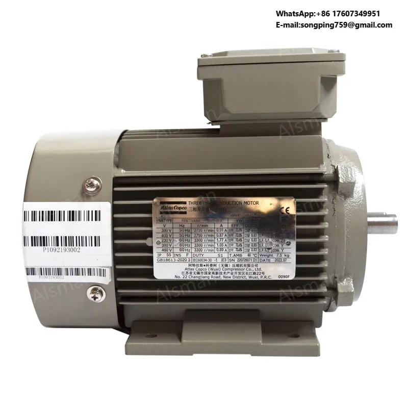 For Air Compressor 1616657583 Three Phase Induction Motor Cast Steel CE Certified