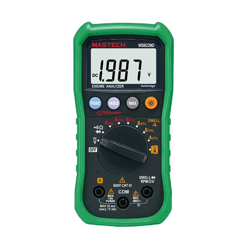 

MASTECH MS8239D Digital Multimeter Voltmeter AC DC Current Capacitance Frequency Temperature Tester Meter MASTECH Multimeter
