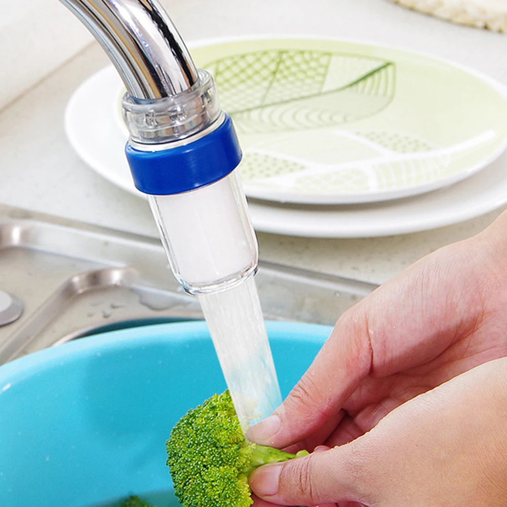 5Pcs Household Faucet Water Filter Splash Proof Kitchen Faucet Spouts Universal Purifier Filtration Cartridge Shower Tap Nozzle