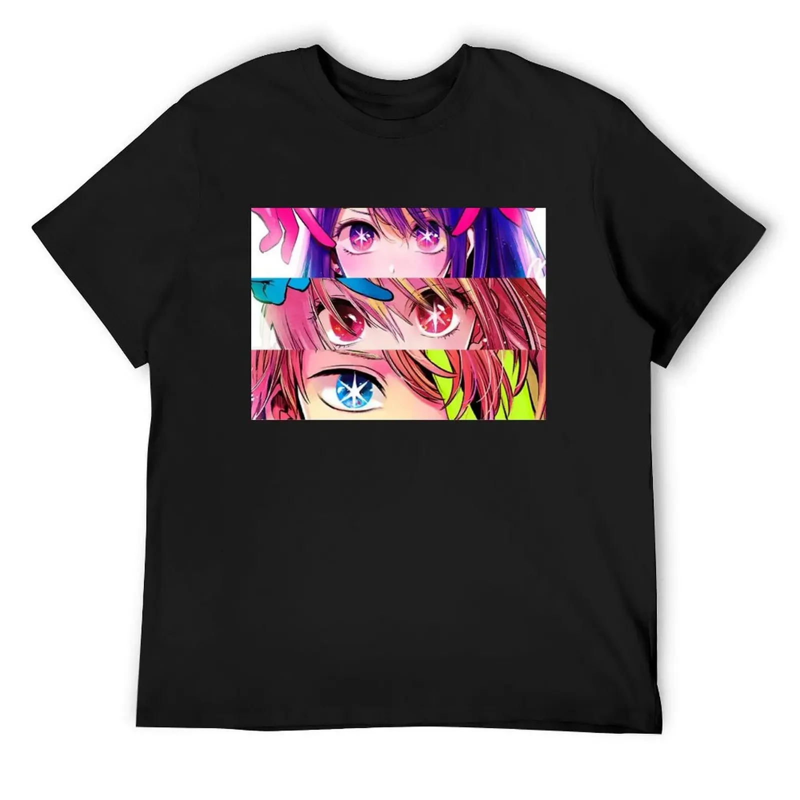 

Oshi No Ko - Ai, Ruby, and Aqua T-Shirt vintage anime shirt shirts graphic tee quick-drying men clothing