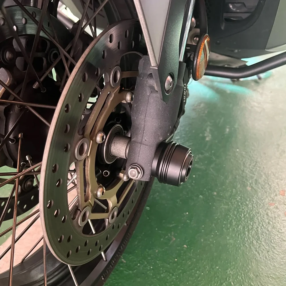 Para Honda Forza750 NSS750 2021-2024 2025 2026 motocicleta eje de rueda delantera trasera horquilla Protector contra choques Pad Forza 750 Accesorios