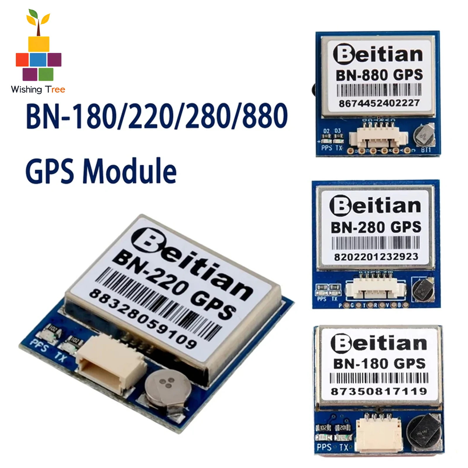 Beitian BN-180/220/280/800/880 двойной модуль GPS компас для контроллера полета Pixhawk/CC3D/F3 RC Drone навигация