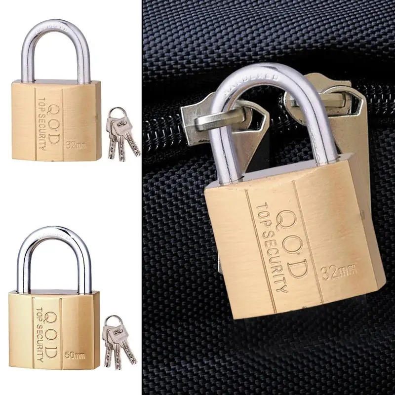 Lock With Key Small Box Lock High Security Luggage Lock Storage Cabinet Lock Lock And Key Set For School Gym Locker Toolbox