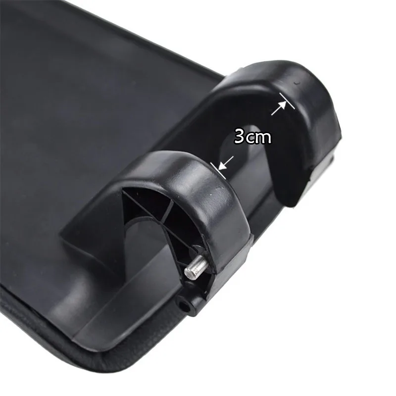 Car Armrest Latch Lid Center Console Cover Center Clip Catch PU Leather Arm Rest Cap For Audi A4 B6 B7 2002-2008 Accessories