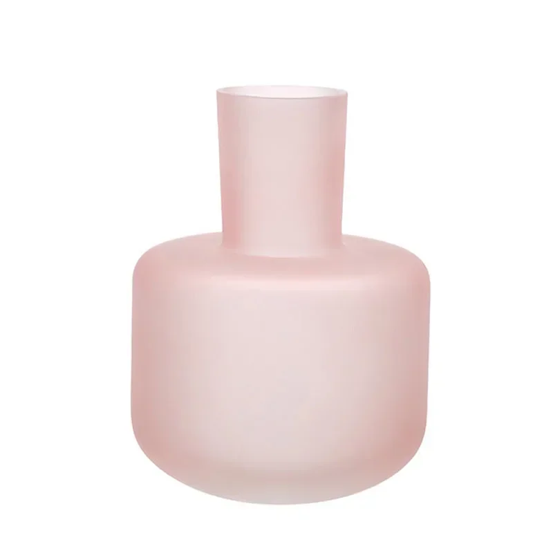 Vase living room flower arrangement glass vase ins