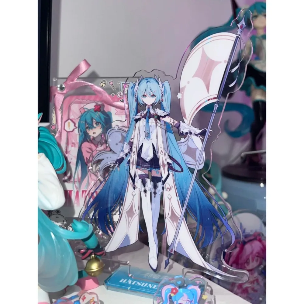 New Hatsune Miku Acrylic Stand Figure Hatsune Miku Project Diva Anime Peripheral Cute Originality Delicate Desktop Ornament