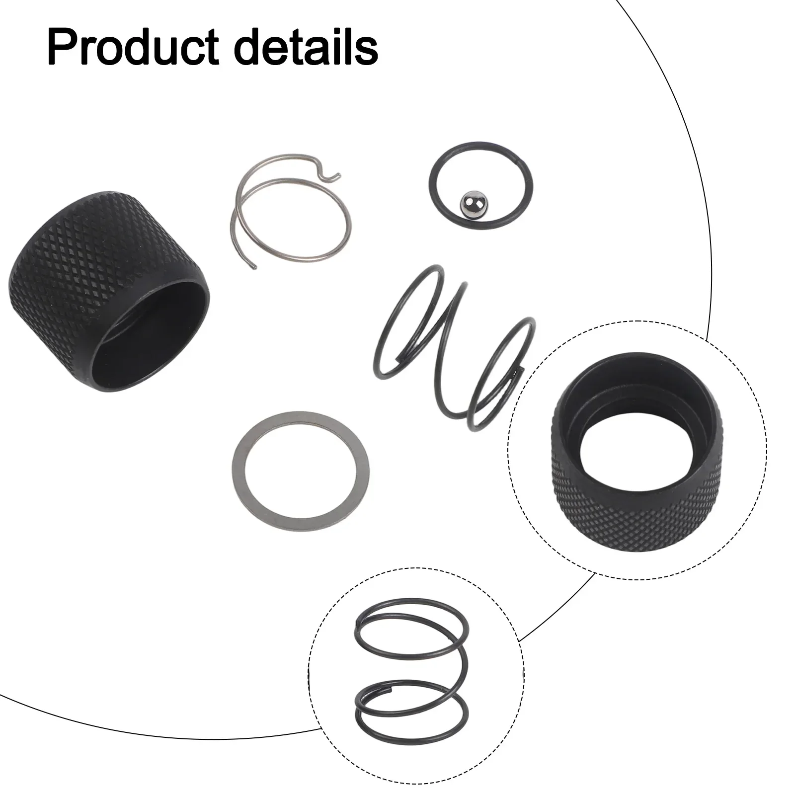 Repair Kit for DCF885 DCF886 DCF835M2 For Impact Driver with All Necessary Internal Parts Sleeve Spring Washer Ball Ring