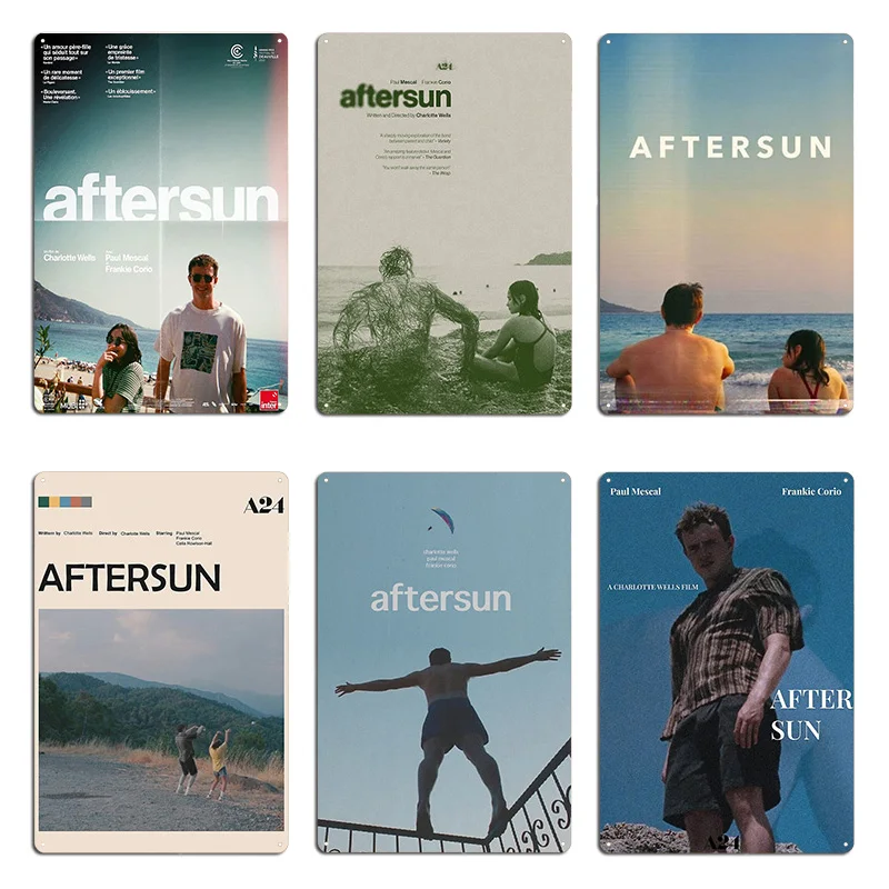 

Ретро постер Aftersun Paul Mescal After Sun (2022) Металлическая табличка из фильма на заказ Картина на заказ Гараж Пещера Кино Оловянная вывеска Плакат
