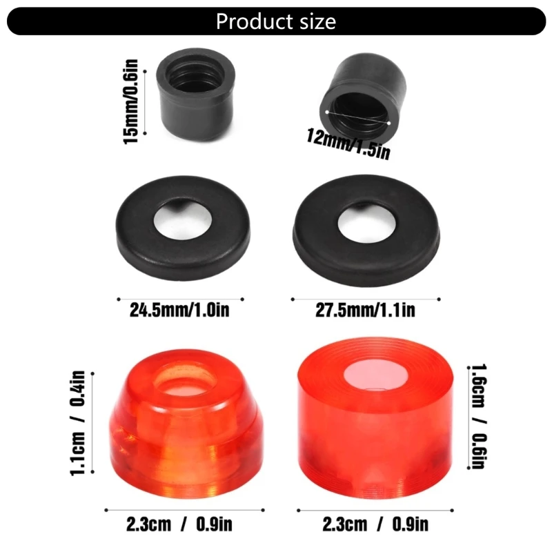 Втулки противоударная прокладка для скейтборда, амортизационная прокладка для скейтборда, дропшиппинг