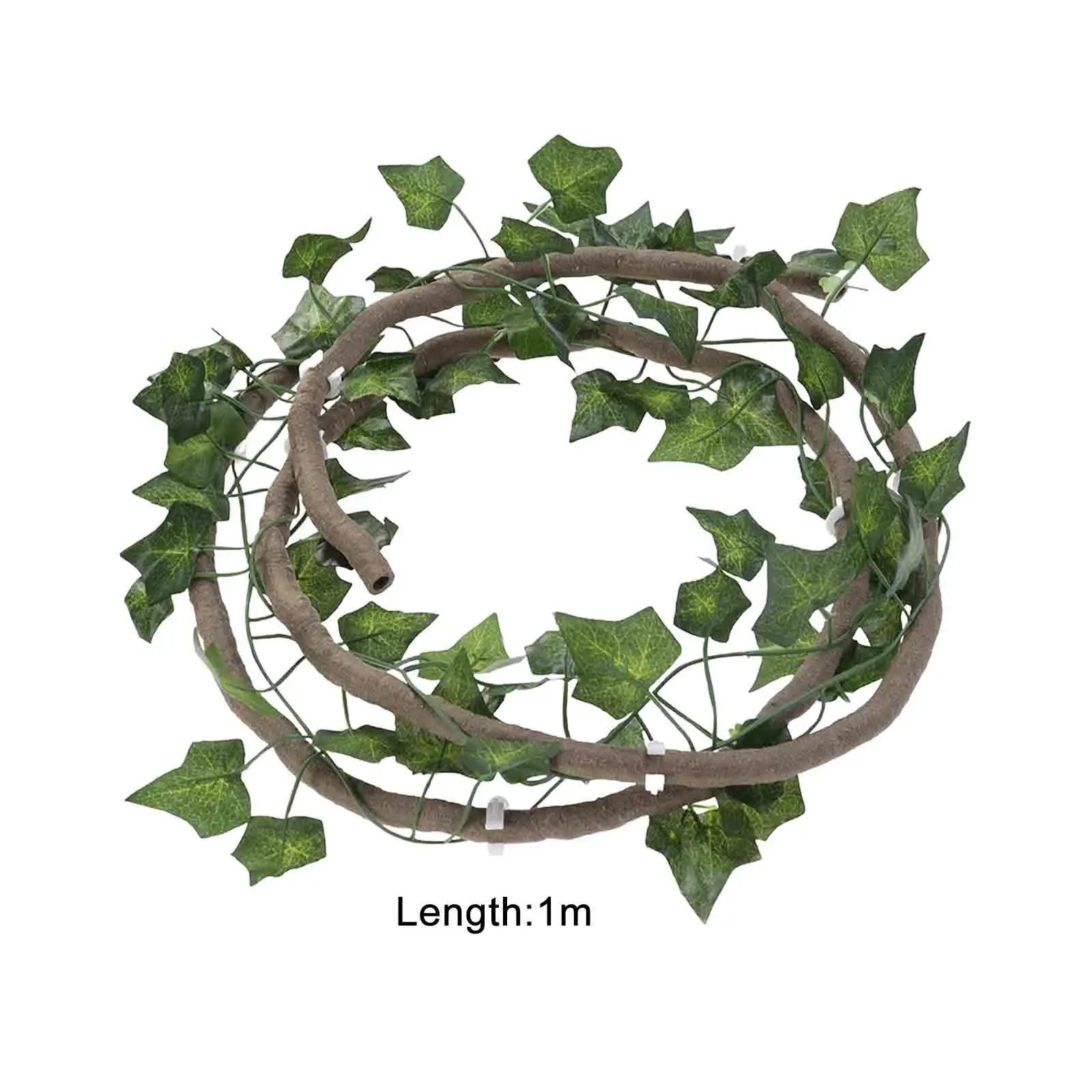 Terrarium Reptile Vines for Reptile Enclosur Reptile Terrarium Decor for Chameleon Bearded Dragon Leopard Gecko Snake