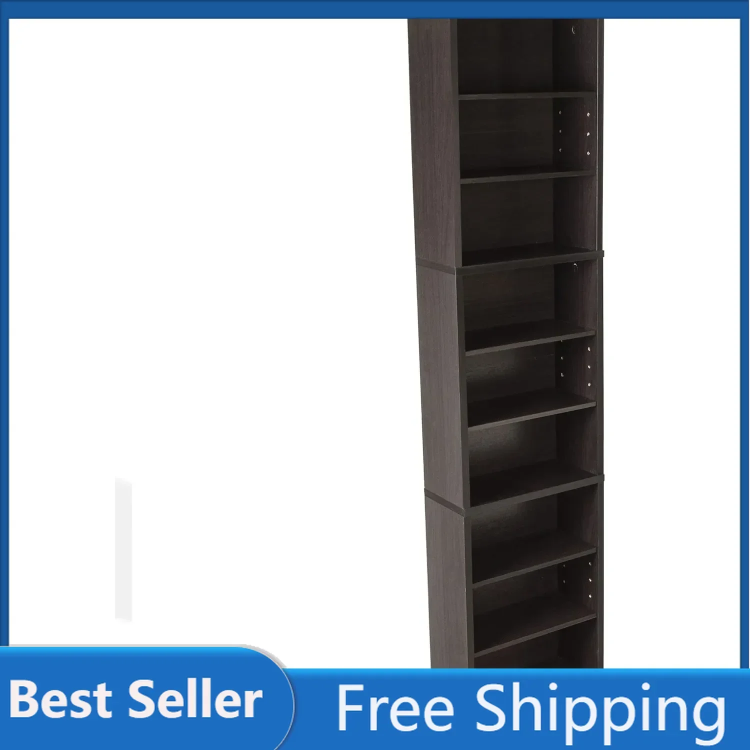 Atlantic Summit Media Storage Cabinet – Protects & Organizes Prized Music Movie Video Games or Memorabilia Collections