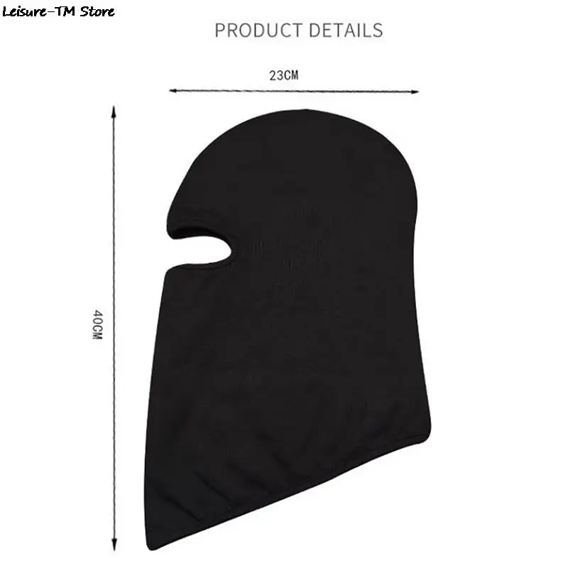 Men's Cycling Cap Balaclava Full Face Ski Mask Hood Hiking Camping Hunting Tactical  Airsoft Cap Bike Hats Neck Gaiter