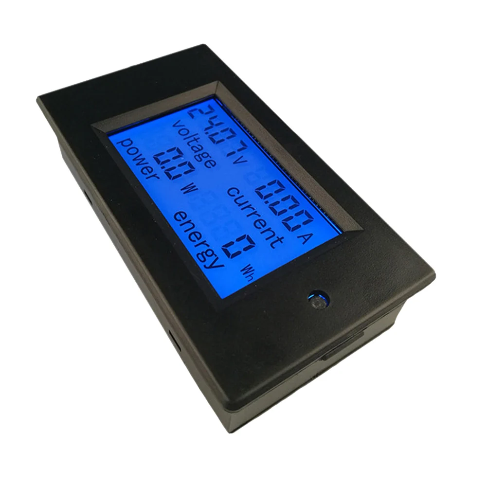 Digital Battery Test Tool Ammeter Voltmeter Direct Current Meter Voltage Power Electric Energy Consumption