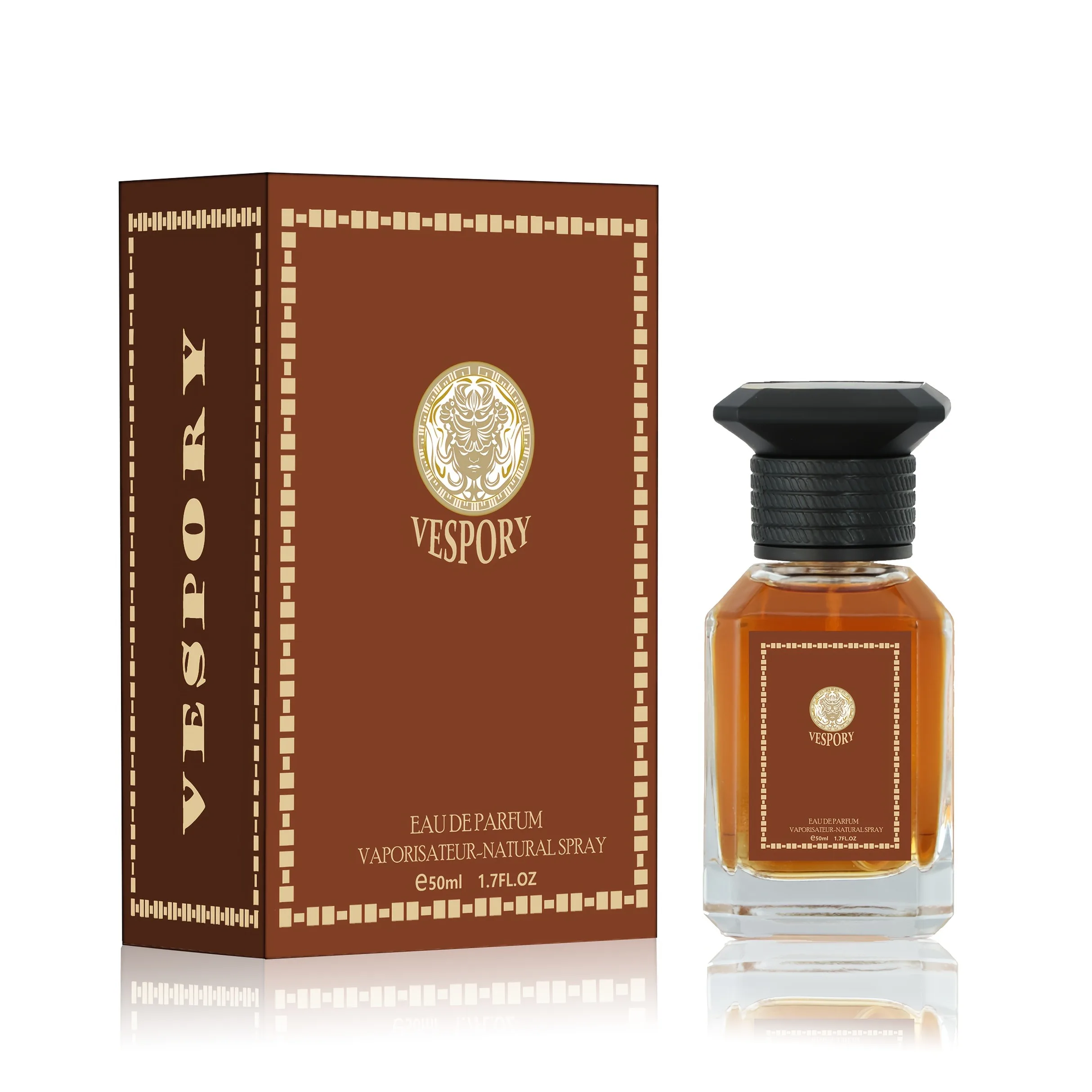 Blazing Orange Citadel 50ml (1.7 FL.OZ) Męska woda perfumowana, długotrwały, świeży zapach w sprayu z krewną pomarańczą i bursztynem, prezent dla Vale