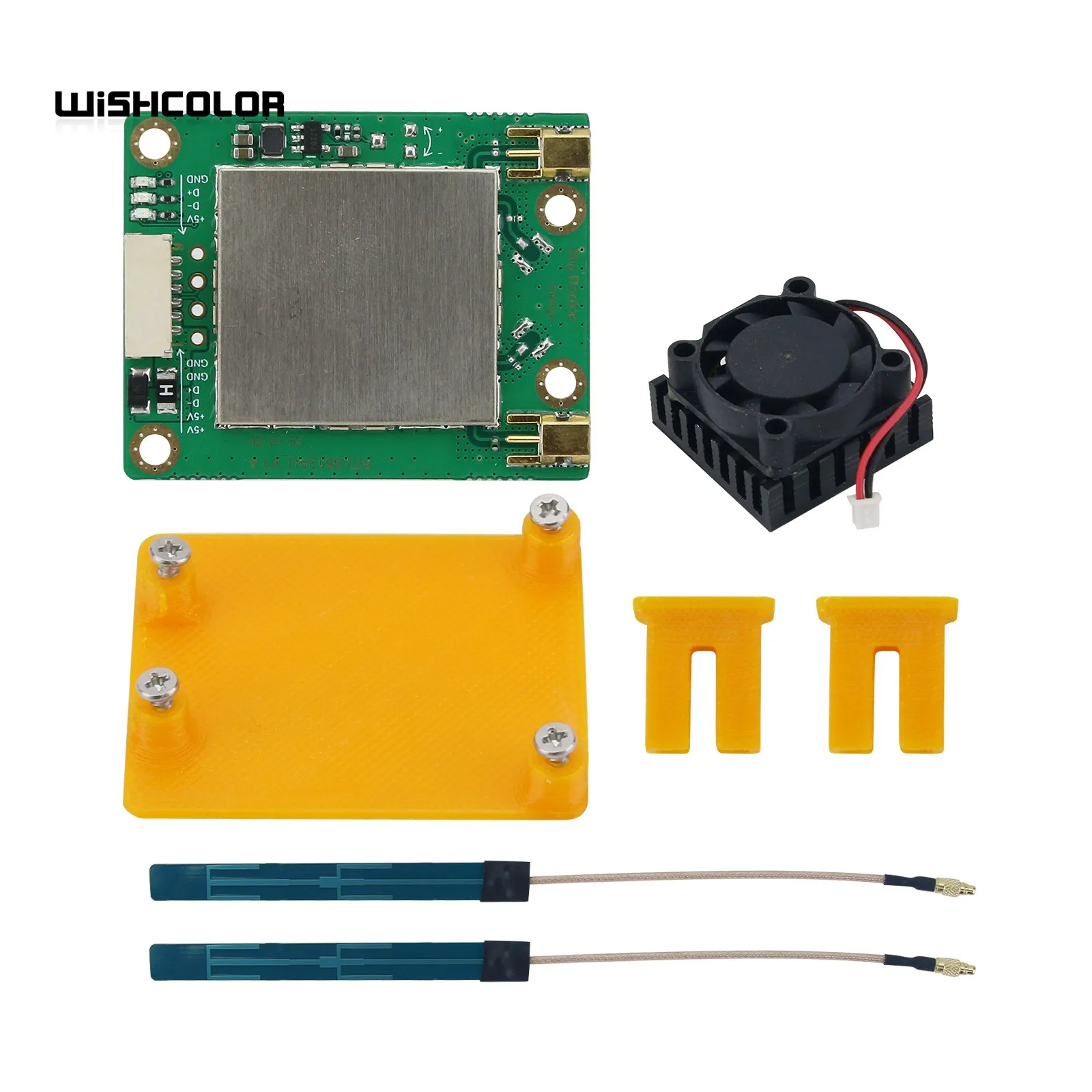 Wishcolor AC180 Network Card 2W New Version RTL8812AU for Raspberry Pi Graph Transmission Network Card