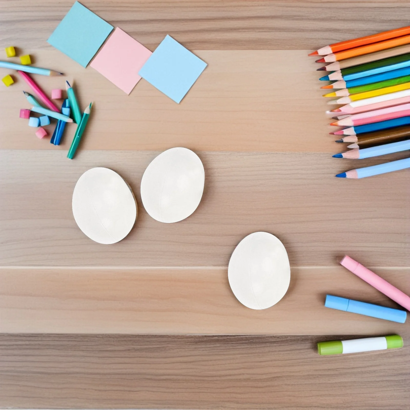 30 pezzi di uova di plastica per emulazione per bambini, attività di colorazione fai da te, divertimento educativo, oggetti di scena decorativi per l'uso di layout di scene di feste di festival