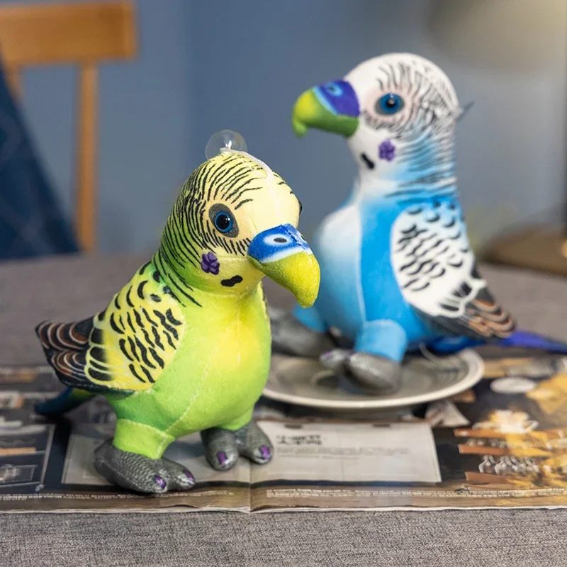 

20CM New Creative Simulation Parrot Plush Toy Stuffed Soft Animal Pillow Fun Toys Home Decor Birthday Gifts
