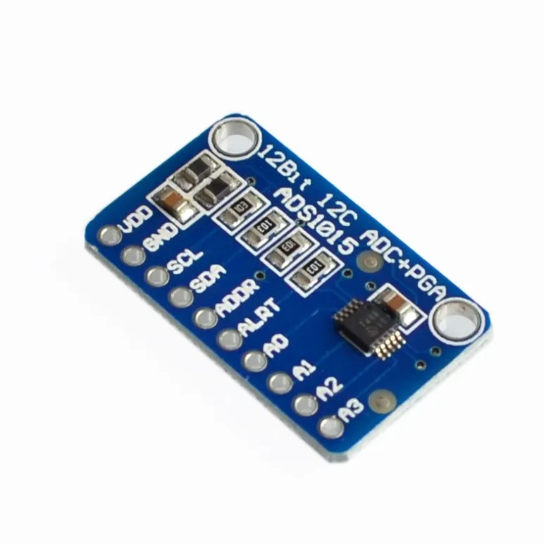 10pcs/lot ADS1015 ADC ultra-compact 12-precision ADC module development board