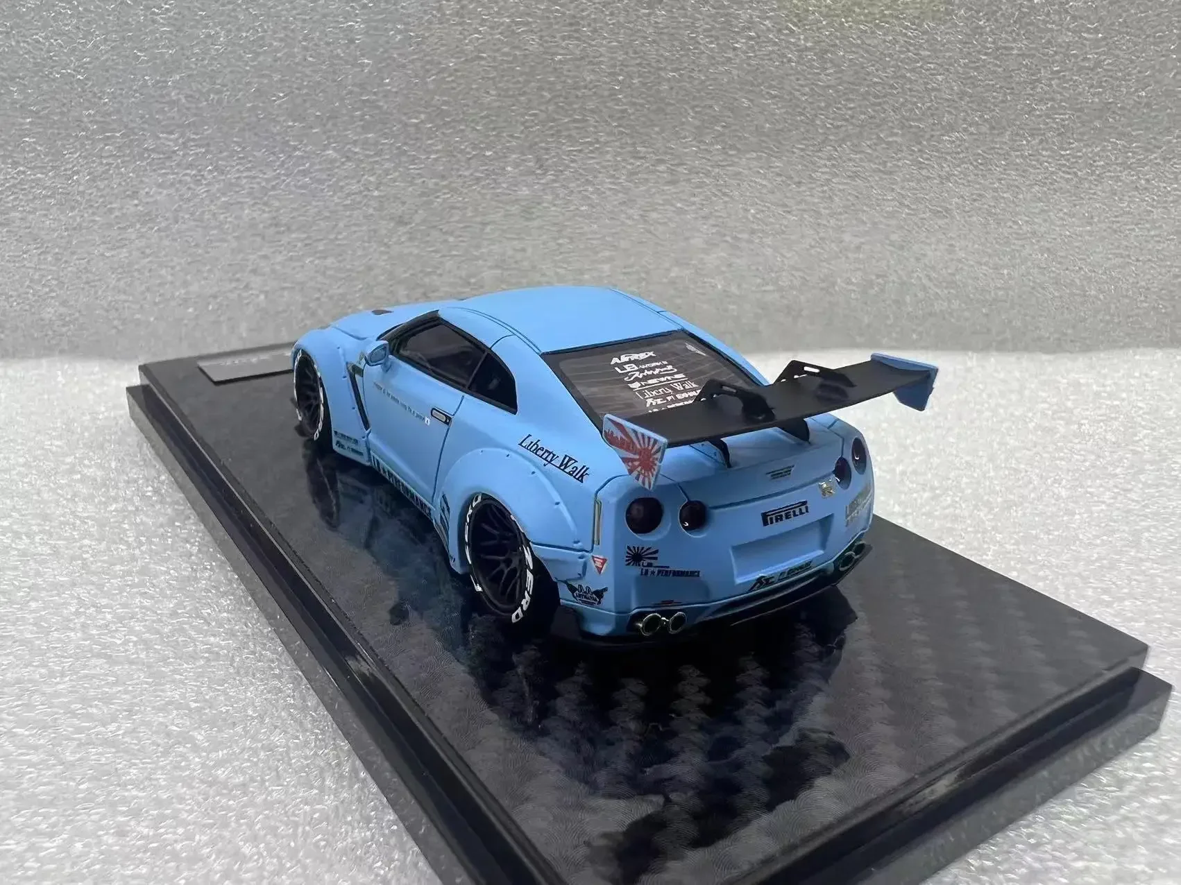 404Error 1:64 GTR R35 Matte Navy Blue limited 299 Model Car