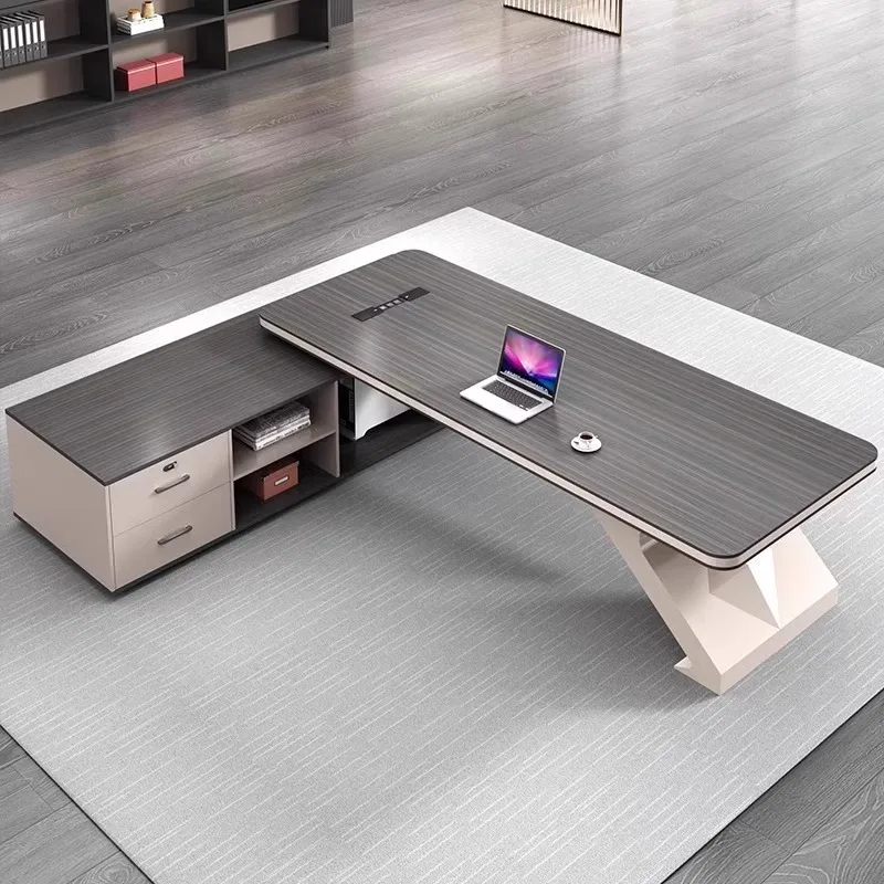 Office Desk Work Gaming Organizer Computer Desks Offices Seating Workstation Modern Table Home Furniture Bureau Meuble Desktop