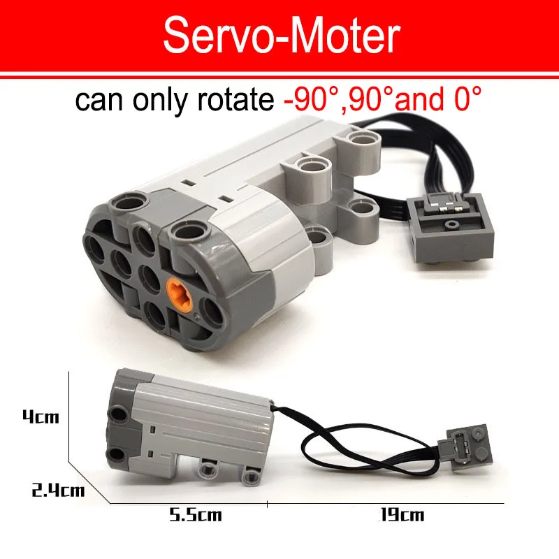 Technische Motorteile, mehrere Leistungsfunktionen, 8293 8883, Werkzeug, Servo-Zugmotor, PF-Modellsets, Bausteine, kompatible Marke