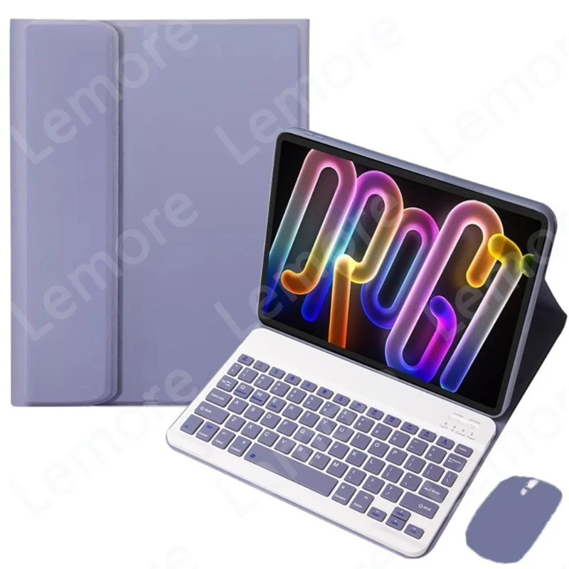 Case with Keyboard for Lenovo Idea Tab 11 inch TB336FU TB336ZU Stand Cover for Xiaoxin Pad 11 2025 TB335FC Tablet Keyboard view 5