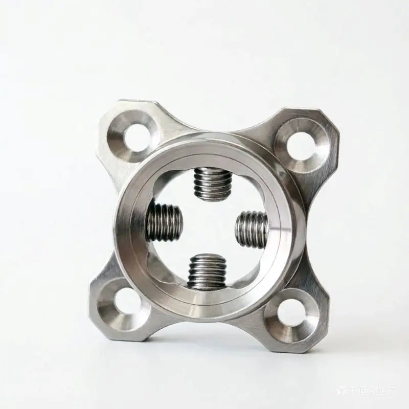 Prosthetic Four-Hole Square Adjustable Plate Adapter for Artificial Limb Socket Connector Stainless Steel Orthopedic Parts